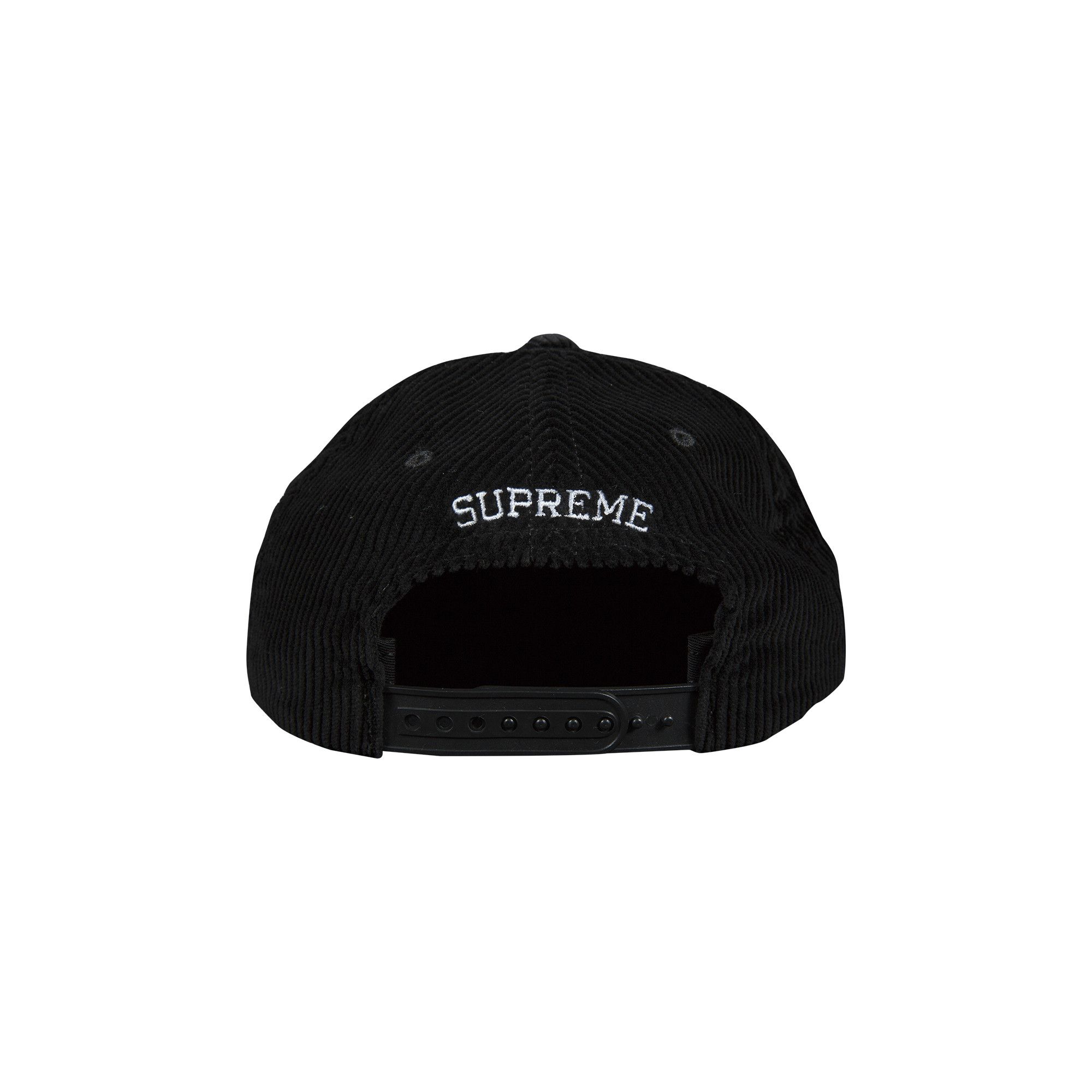 Buy Supreme Global Corduroy Hat 'Black' - FW17H83 BLACK | GOAT