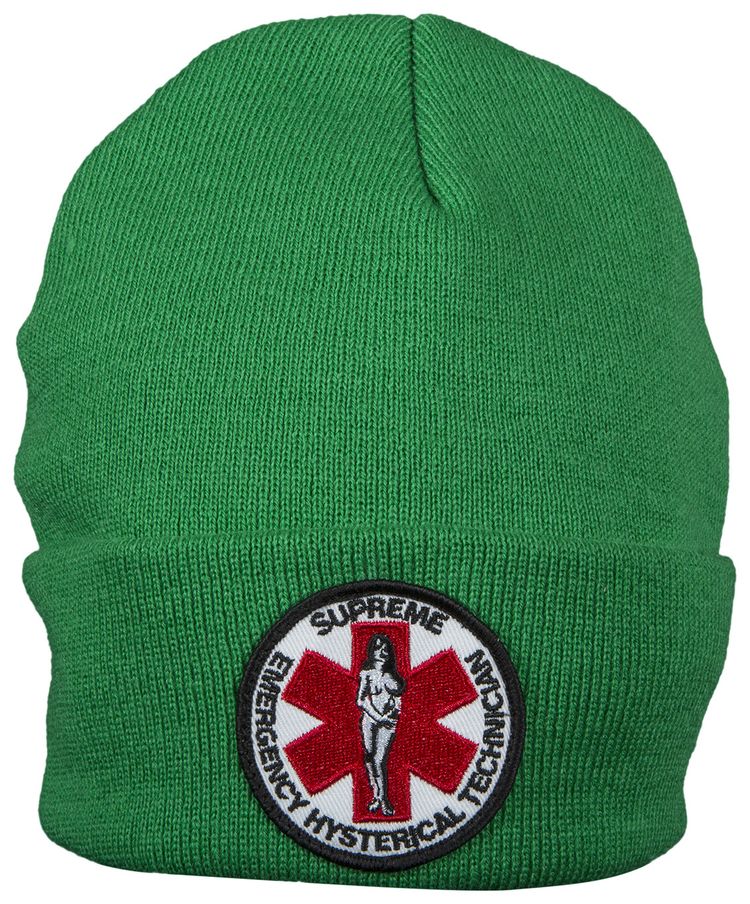 Supreme x Hysteric Glamour Beanie Green