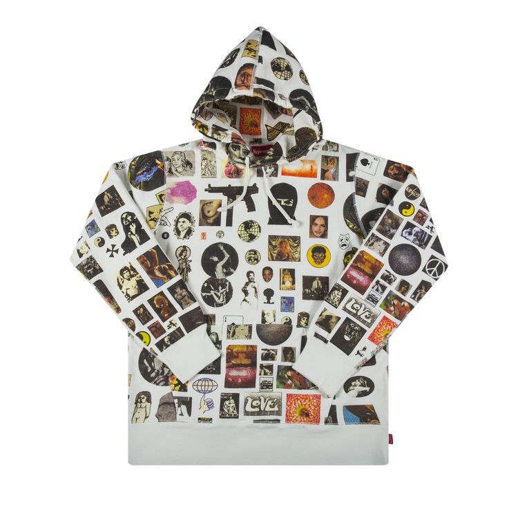 Supreme Thrills Hooded Sweatshirt White