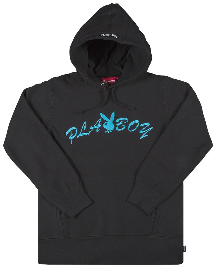 Supreme x Playboy Hooded Sweatshirt Black