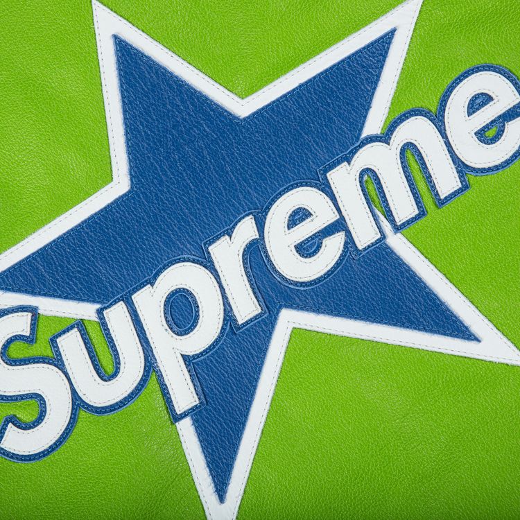 Supreme x Vanson Leather Star Jacket Royal Blue