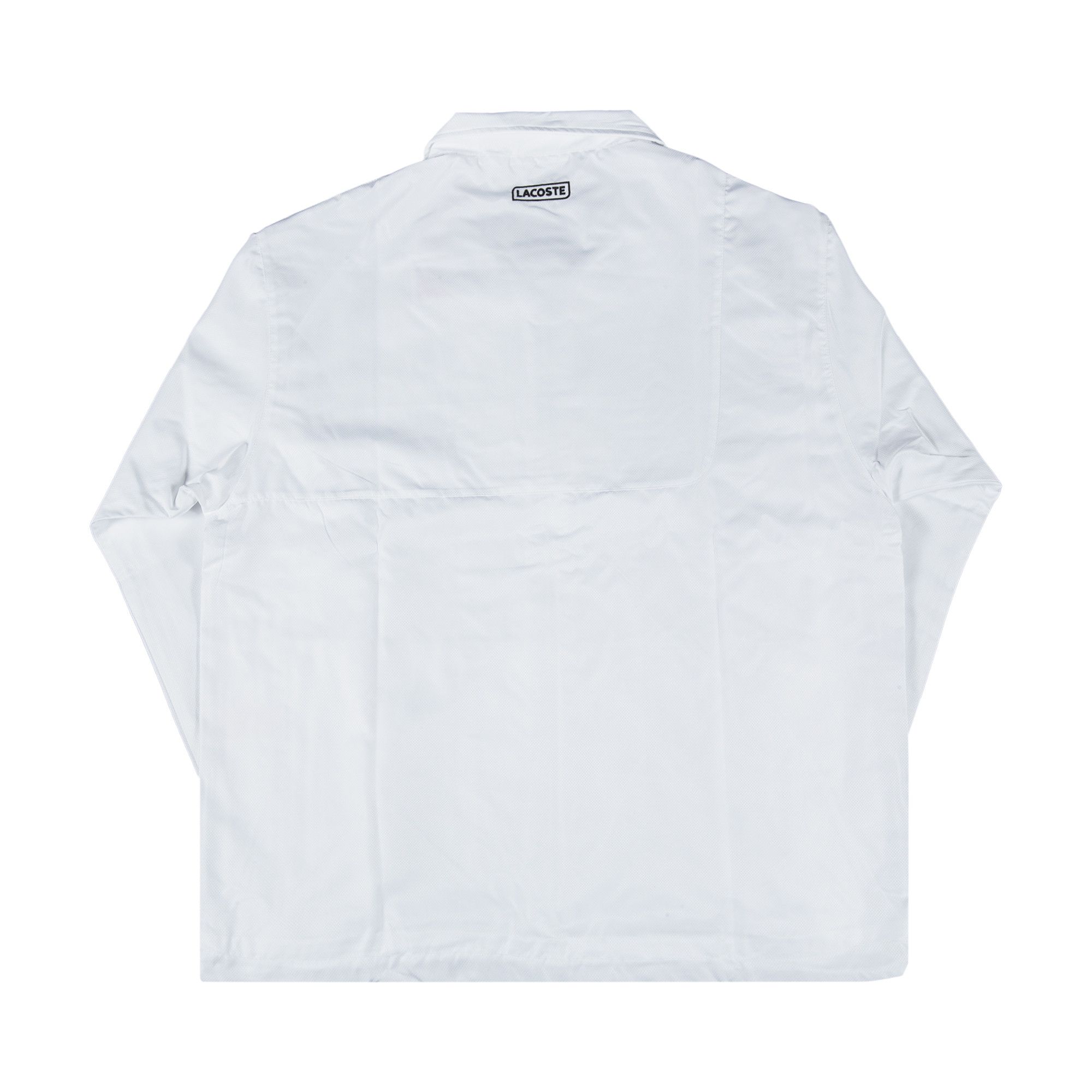 Buy Supreme x Lacoste Track Jacket 'White' - SS17J3 WHITE | GOAT