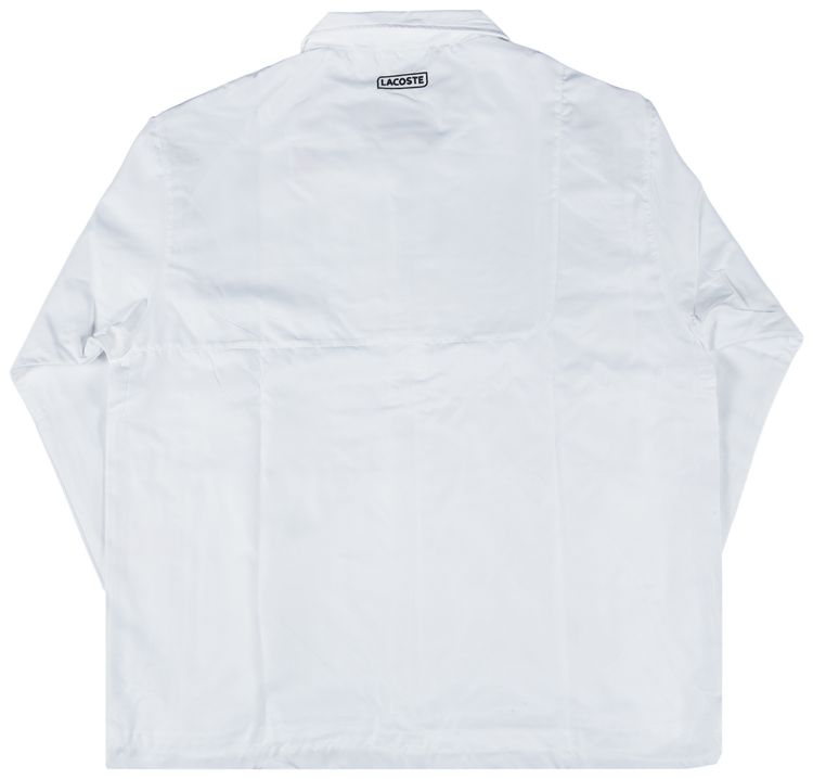 Supreme x Lacoste Track Jacket White