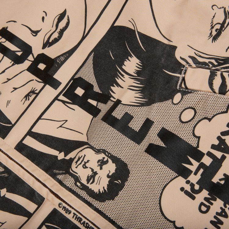 Supreme x Thrasher Boyfriend Hooded Zip Up Jacket Orange