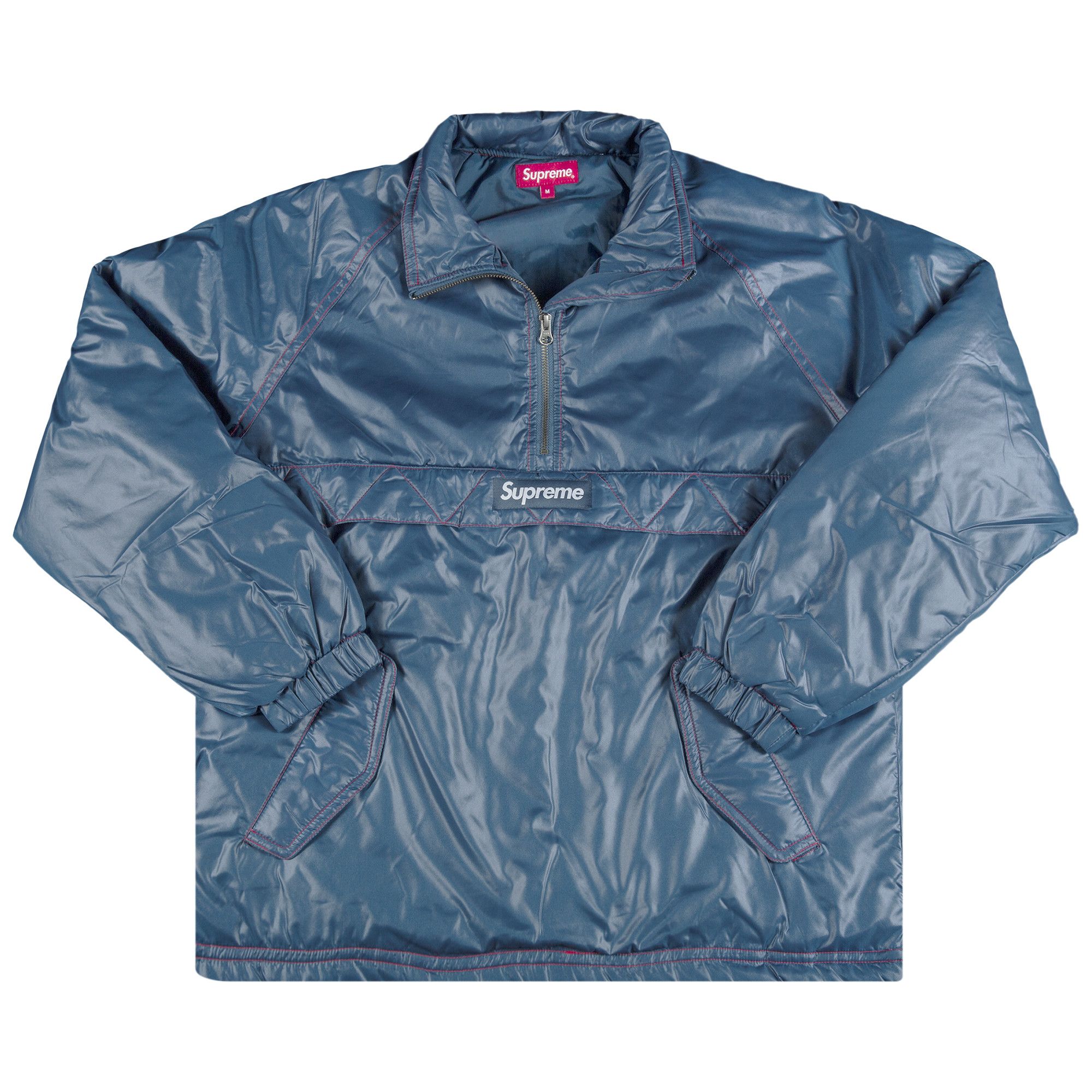 Supreme contrast sale stitch pullover