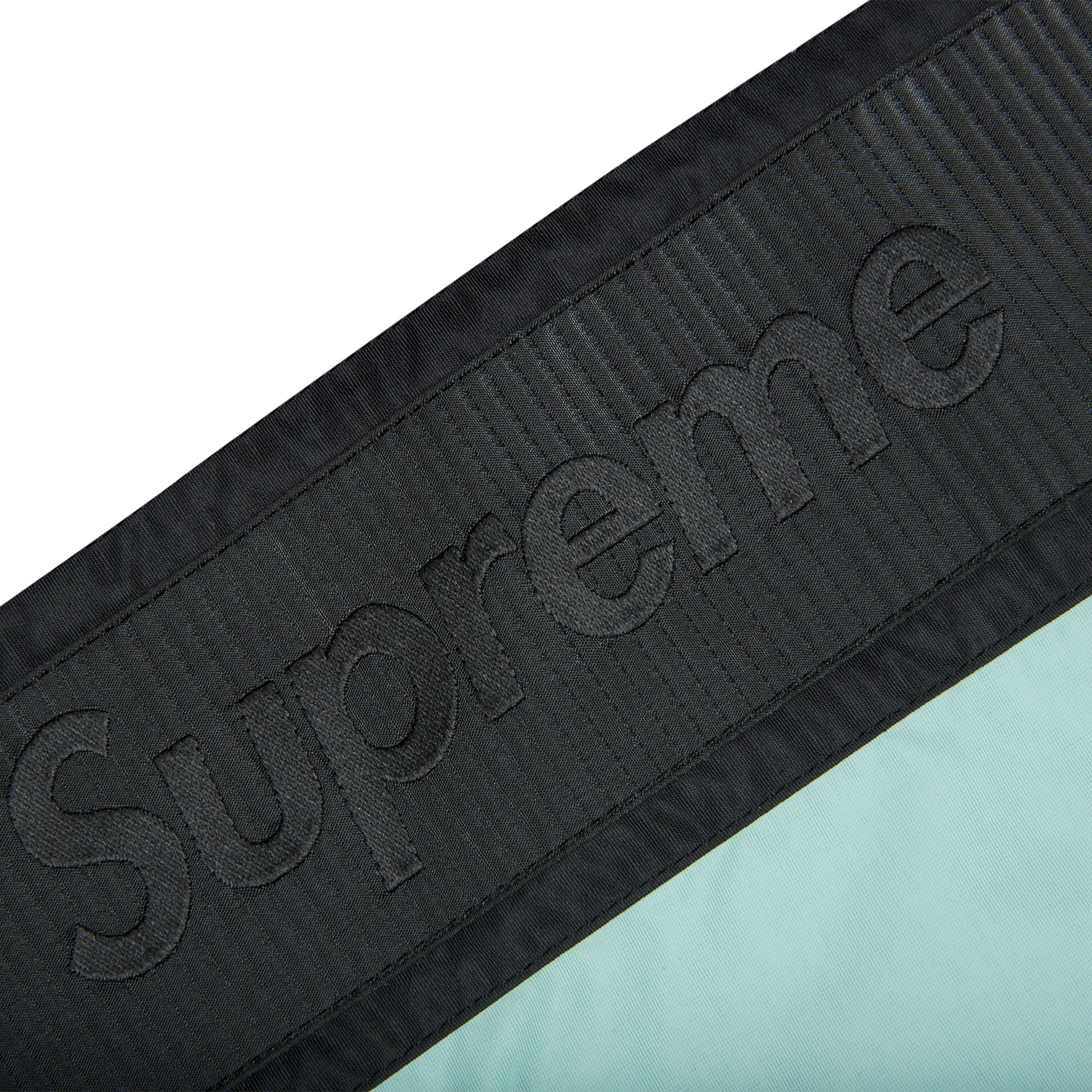 Buy Supreme Sleeve Tape Anorak 'Aqua' - SS17J84 AQUA | GOAT