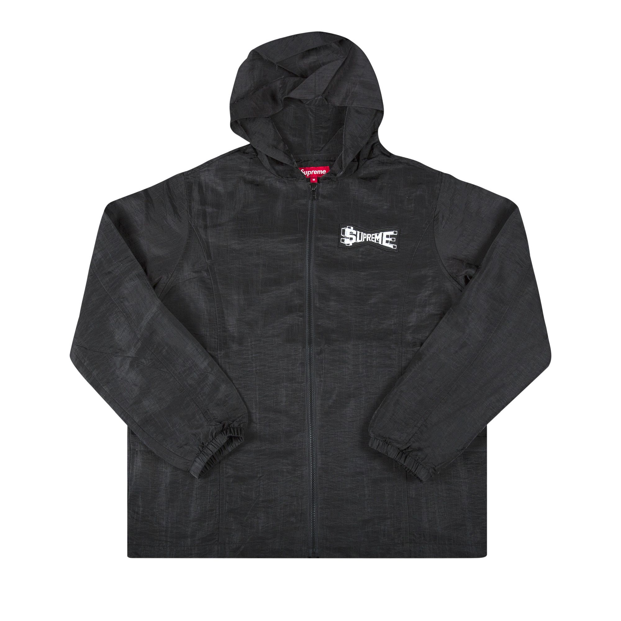 Supreme skew hooded nylon on sale jacket
