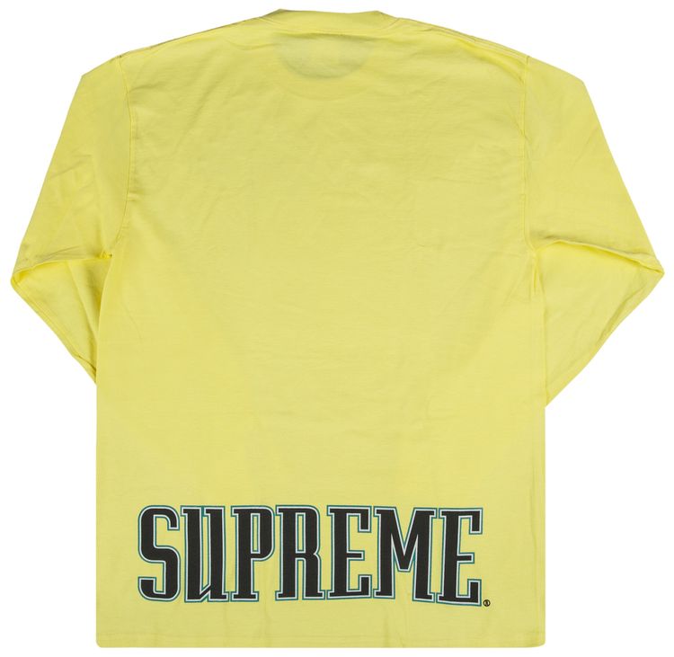 Supreme Suicidal Long Sleeve T Shirt Yellow
