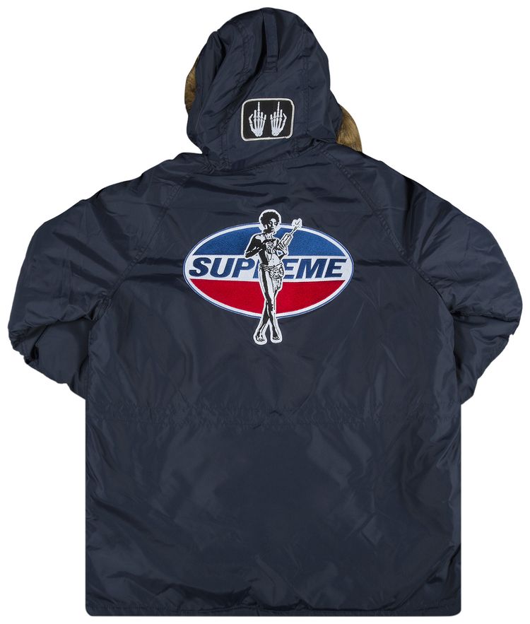 Supreme x Hysteric Glamour N 3B Parka Navy