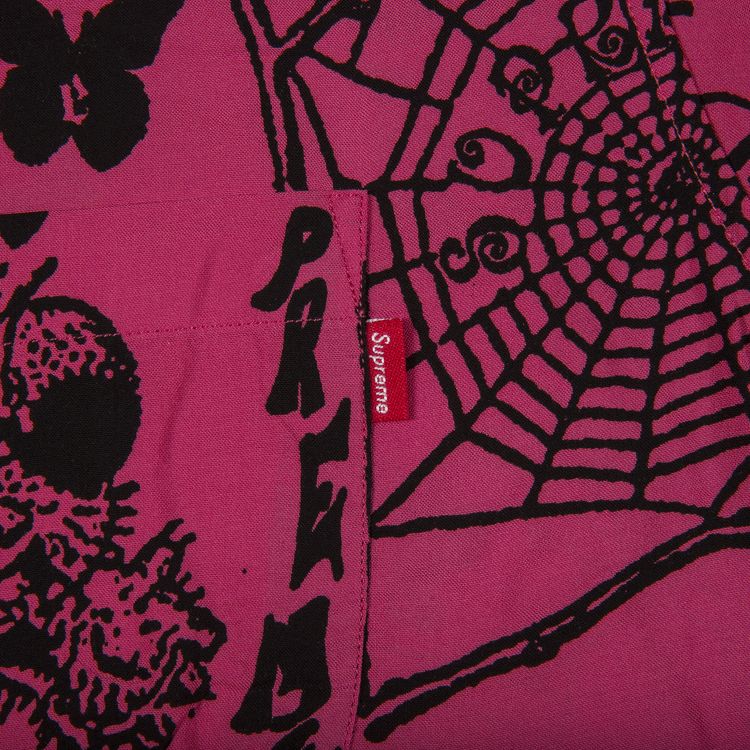 Supreme Dream Rayon Shirt Raspberry