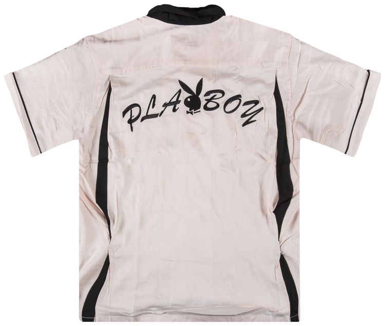Supreme x Playboy Bowling Shirt Pink