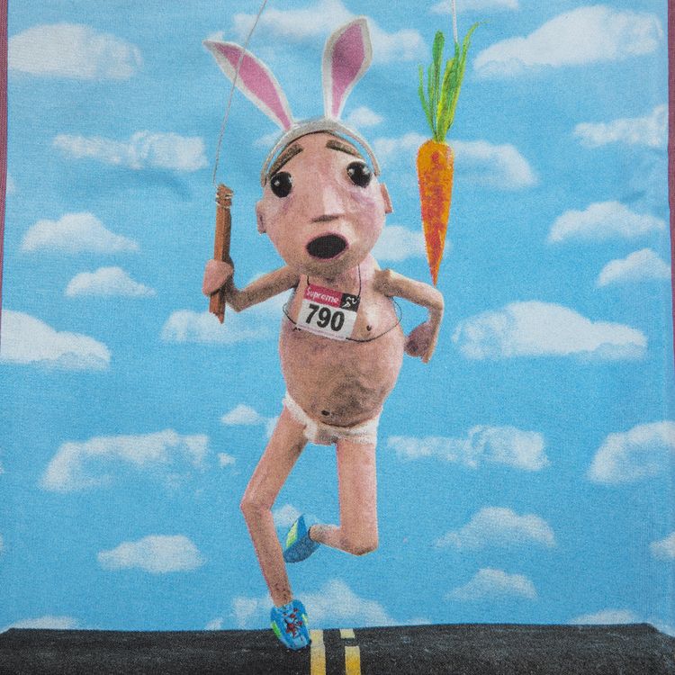 Supreme Mike Hill Runner T Shirt Rose