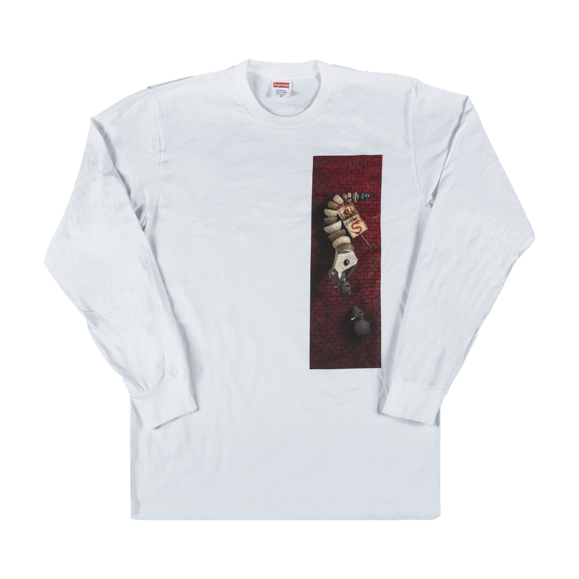 Supreme mike hill snake trap long sleeve tee black cheap