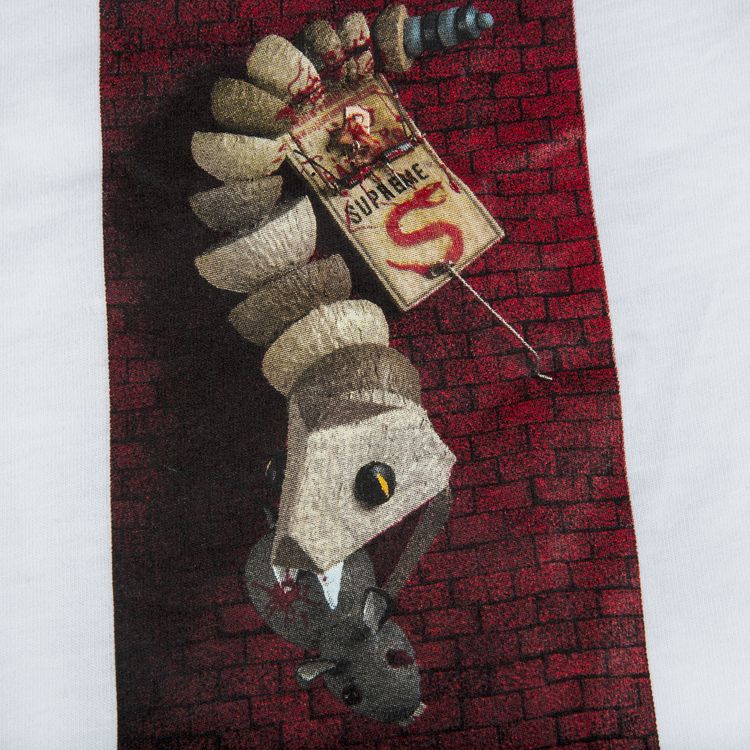 Supreme Mike Hill Snaketrap Long Sleeve T Shirt White