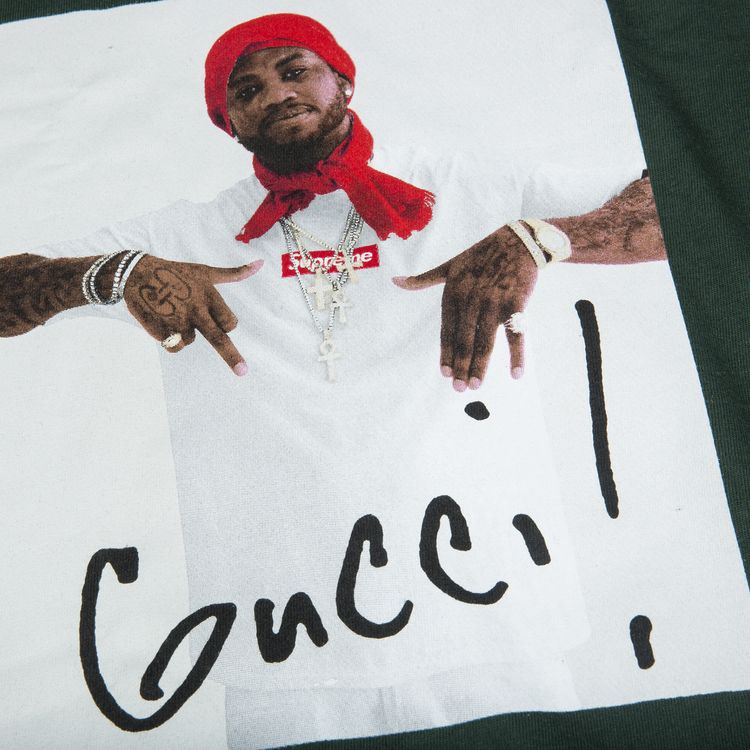Supreme Gucci Mane T Shirt Green