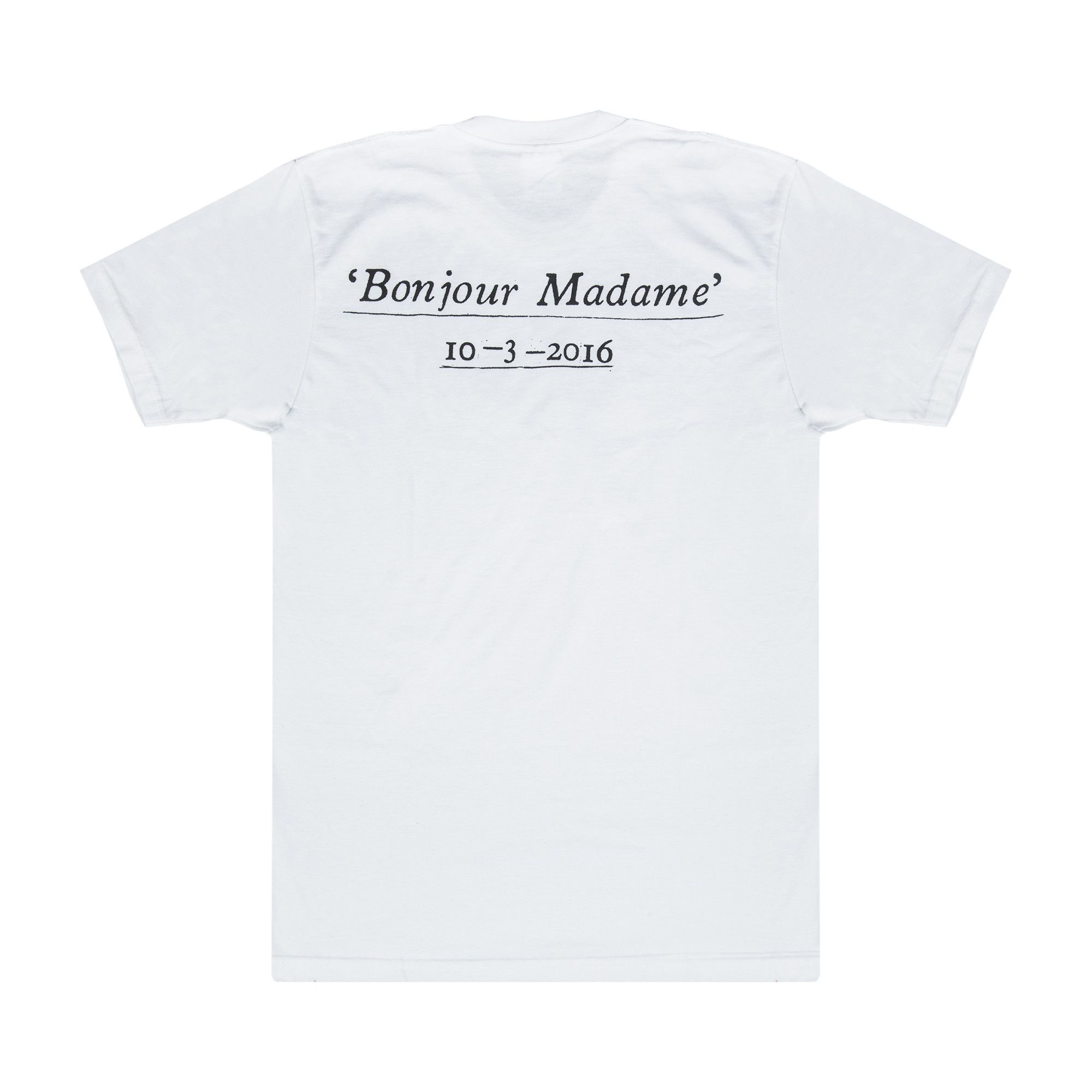Size l Supreme Paris Box Logo T Shirt White