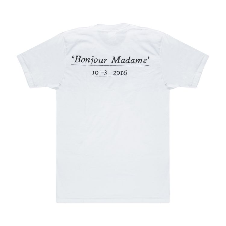 Supreme Paris Box Logo T Shirt White