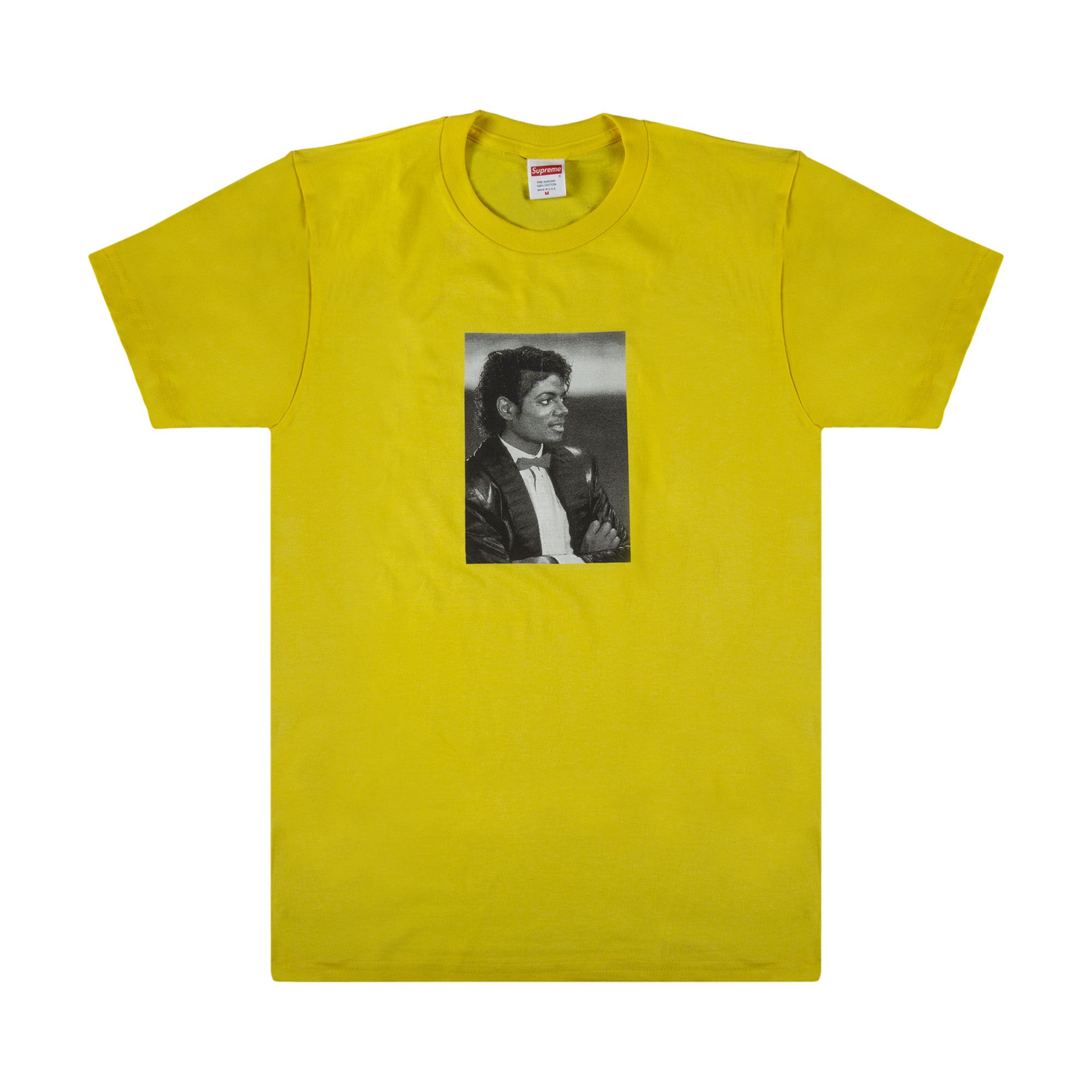 Buy Supreme Michael Jackson T Shirt Yellow SS17T11 YELLOW