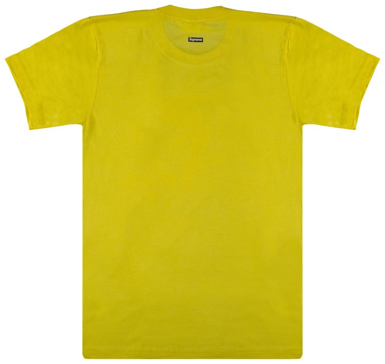 Supreme Michael Jackson T Shirt Yellow