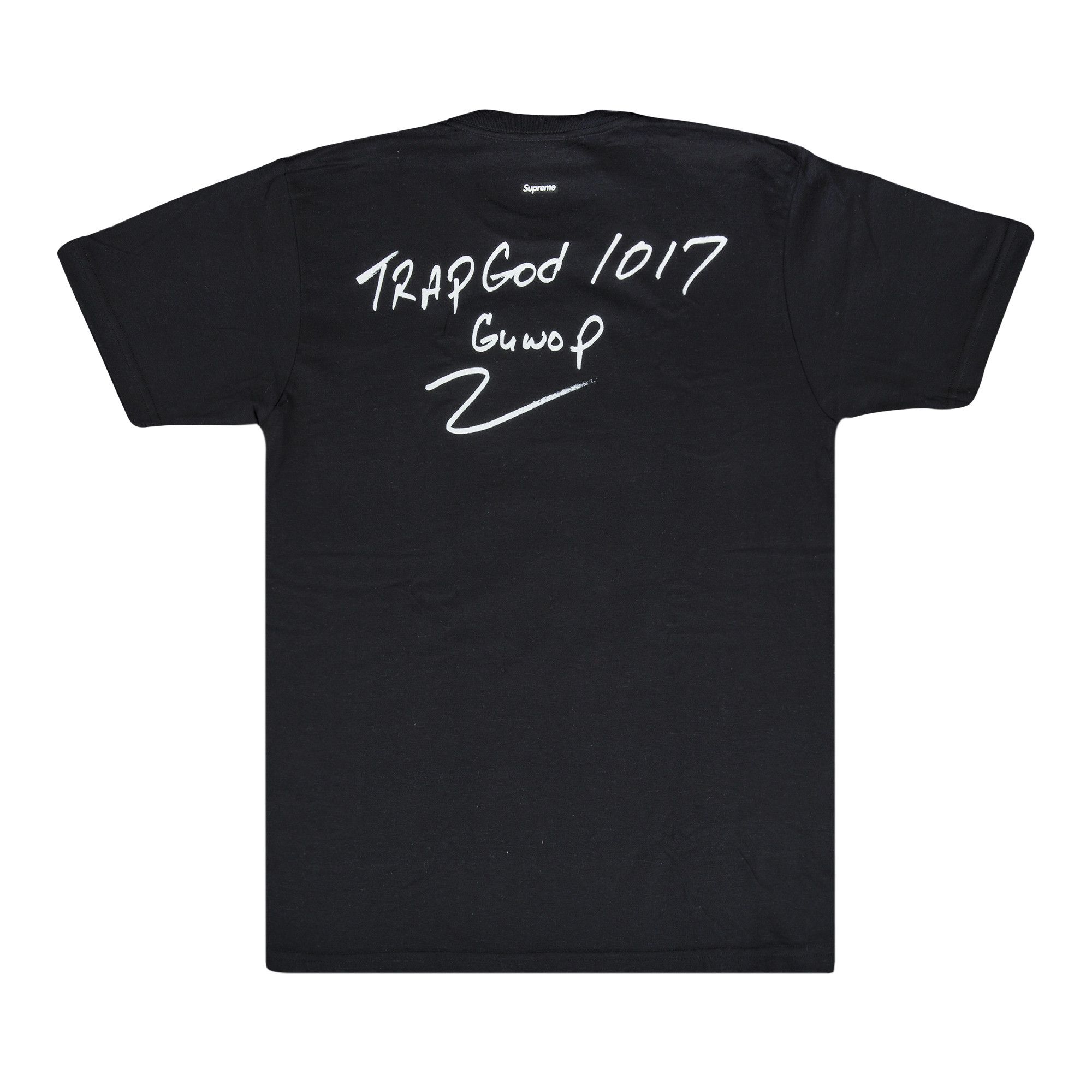 【入手困難】Supreme Gucci Mane Tシャツ ブラック Supreme FW16 Gucci Mane Tee Black Rare Trap God 1017 2016