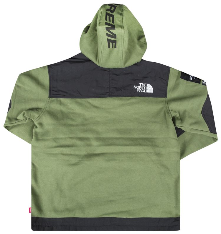 Supreme x The North Face St Shirtp Tech Hooded Sweatshirt Olive