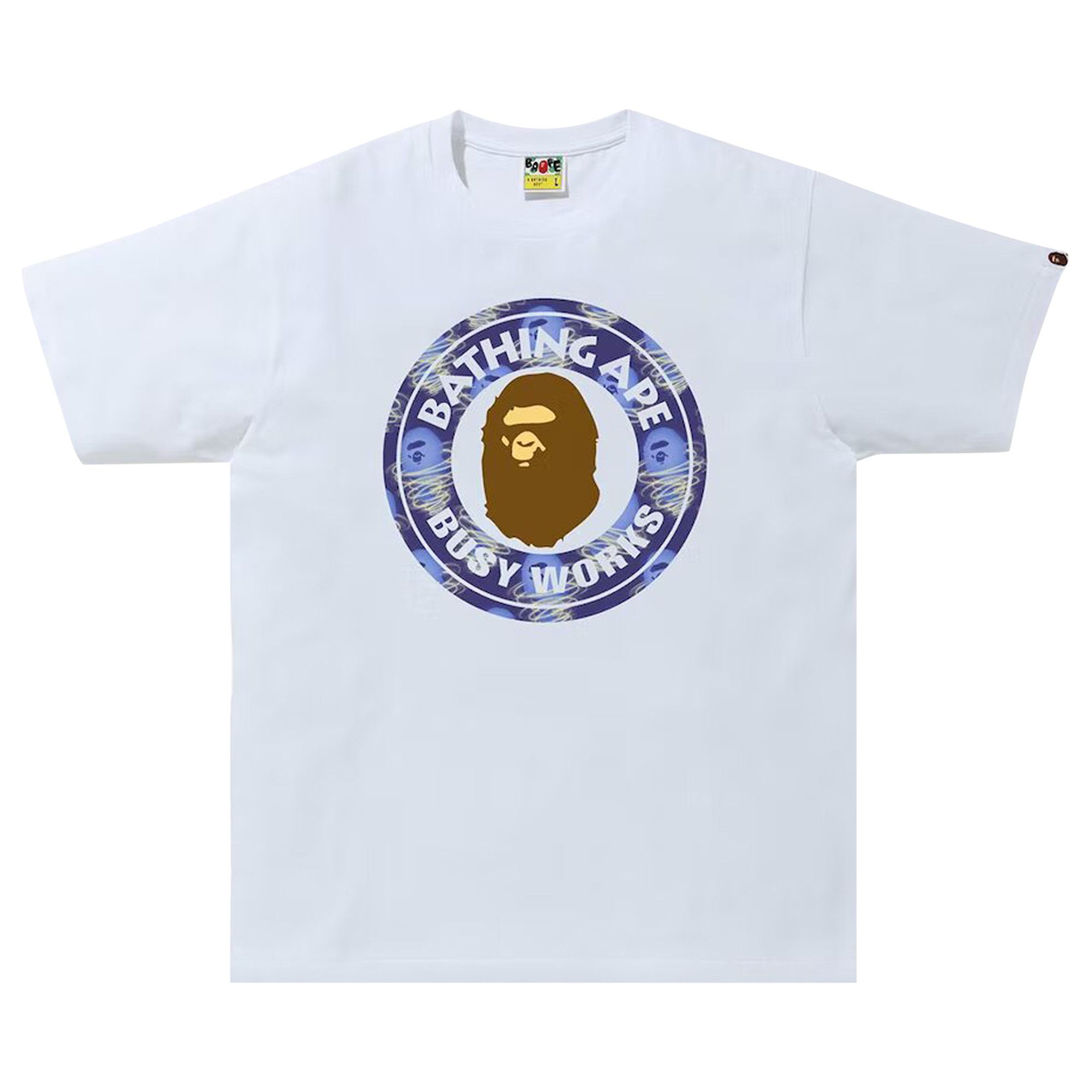 Bape busy works tee clearance