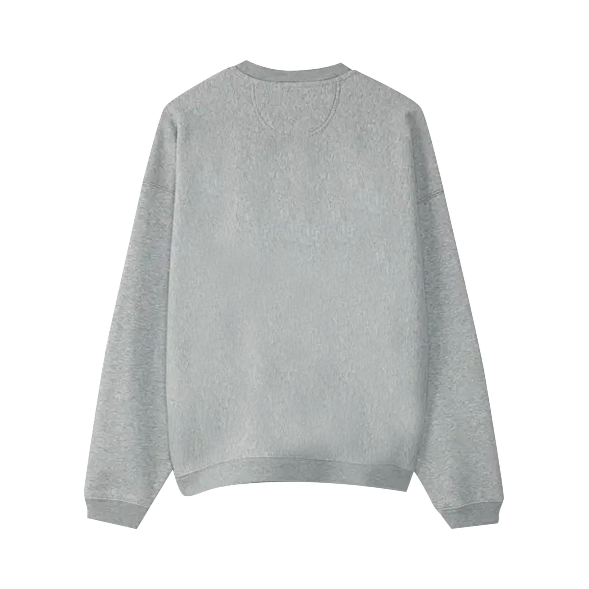 Buy Stussy Relaxed Oversized Crew 'Grey Heather' - 118487
