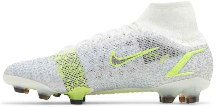 Nike Mercurial Superfly 8 Elite FG White Volt