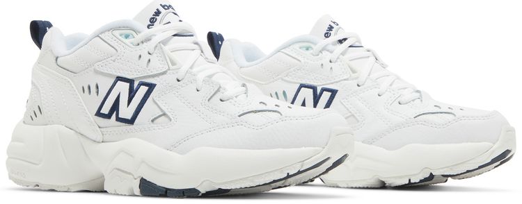 New Balance Wmns 608 White Navy