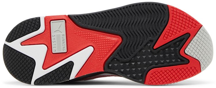 Puma RS X White High Risk Red