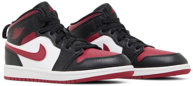 Air Jordan 1 Mid PS Bred Toe