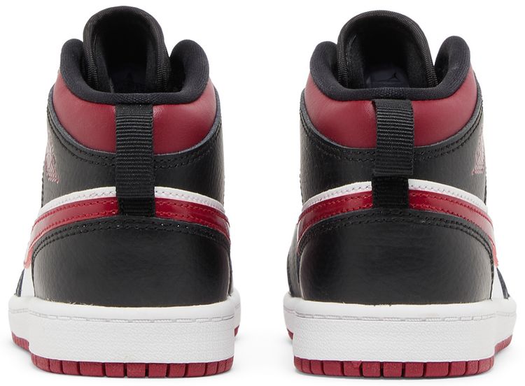 Air Jordan 1 Mid PS Bred Toe