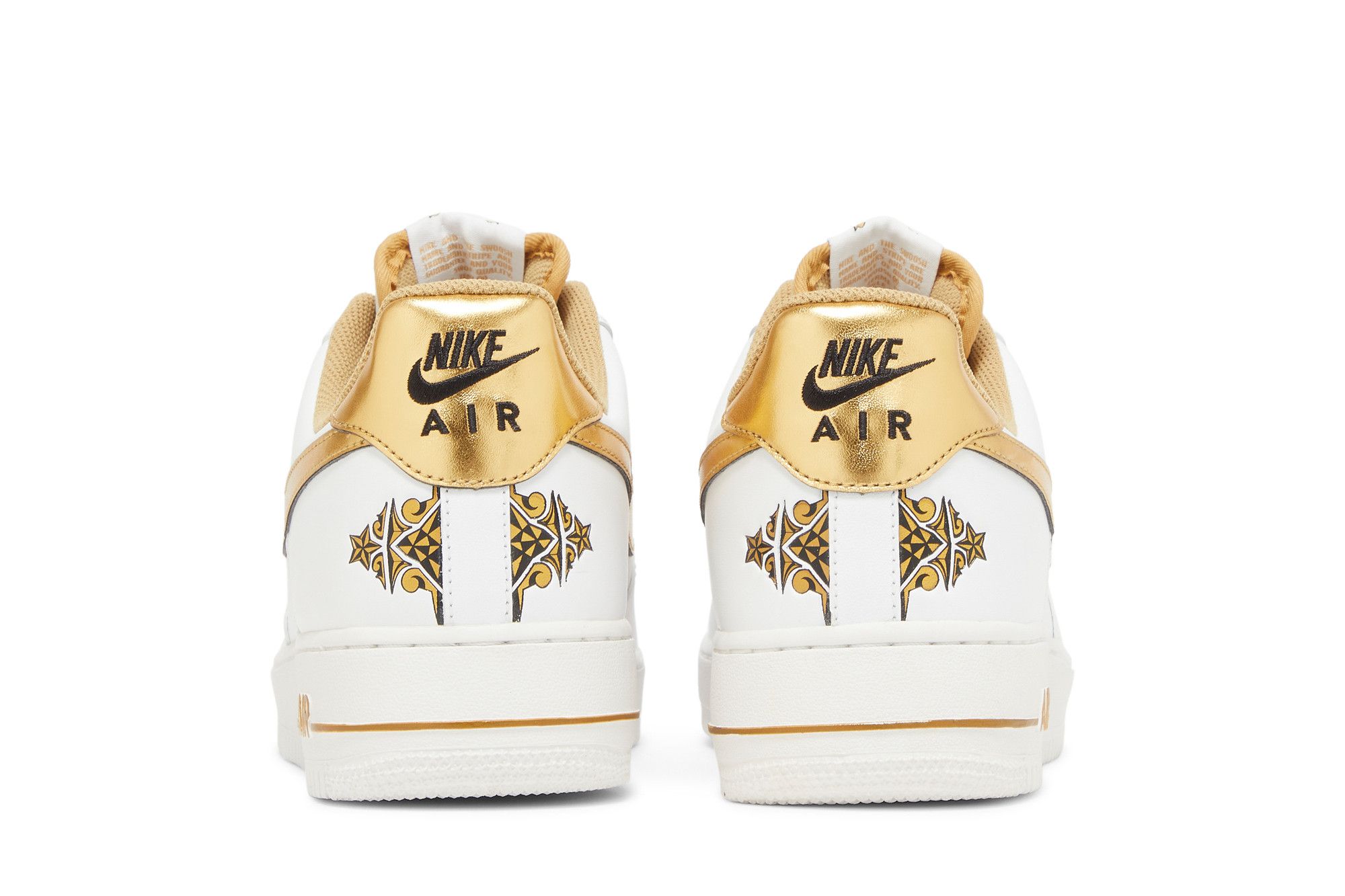 nike air force 1 gold stars