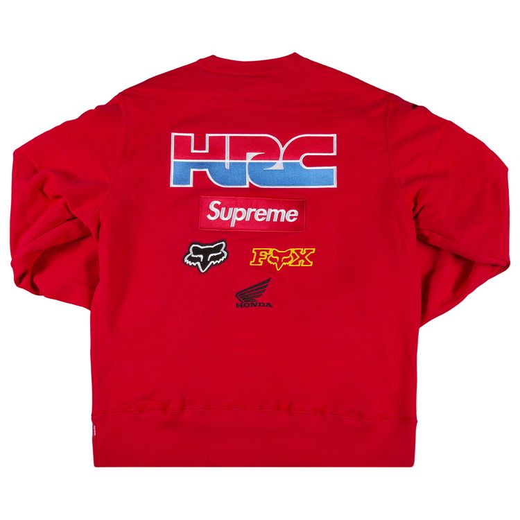 Buy Supreme x Honda Fox Racing Crewneck 