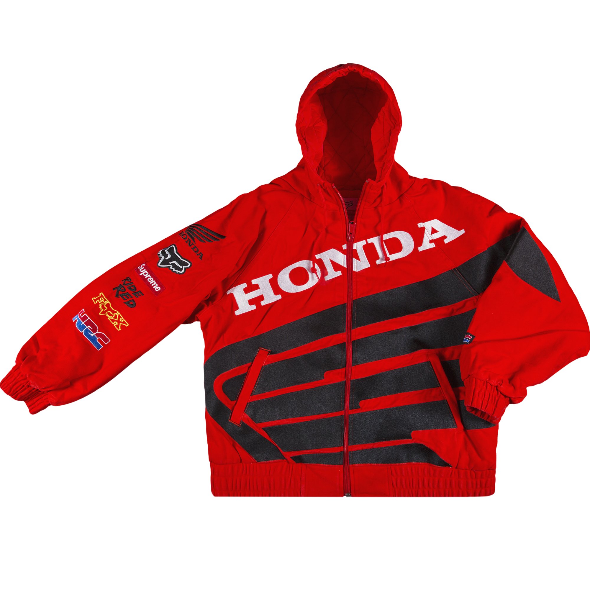 supreme Honda Fox zip up Jacket-