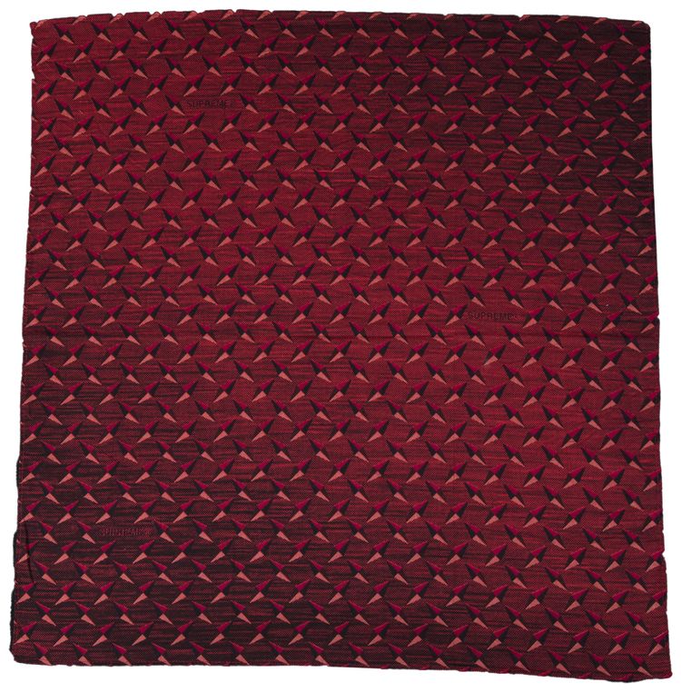 Supreme Diamond Plate Bandana 'Red'