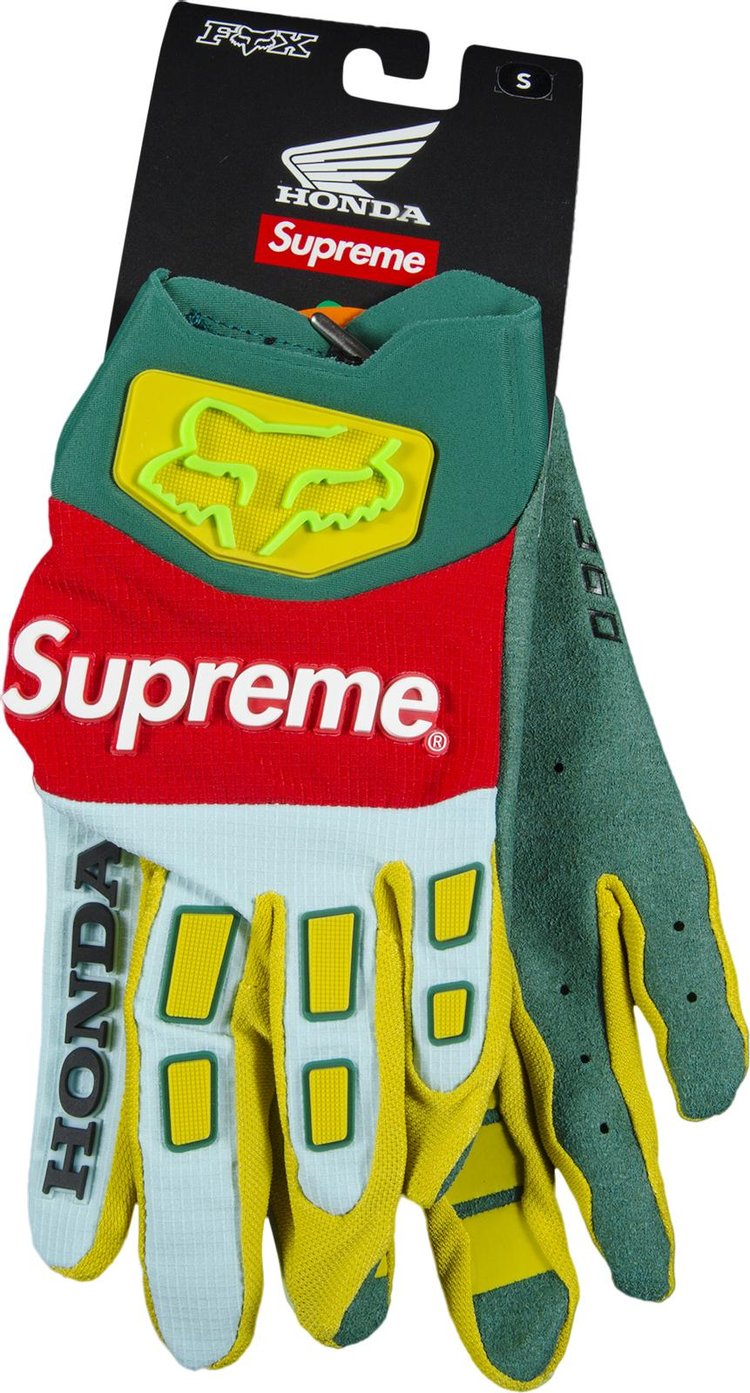 Honda X Supreme motorcycle gloves. You can rock these when the
