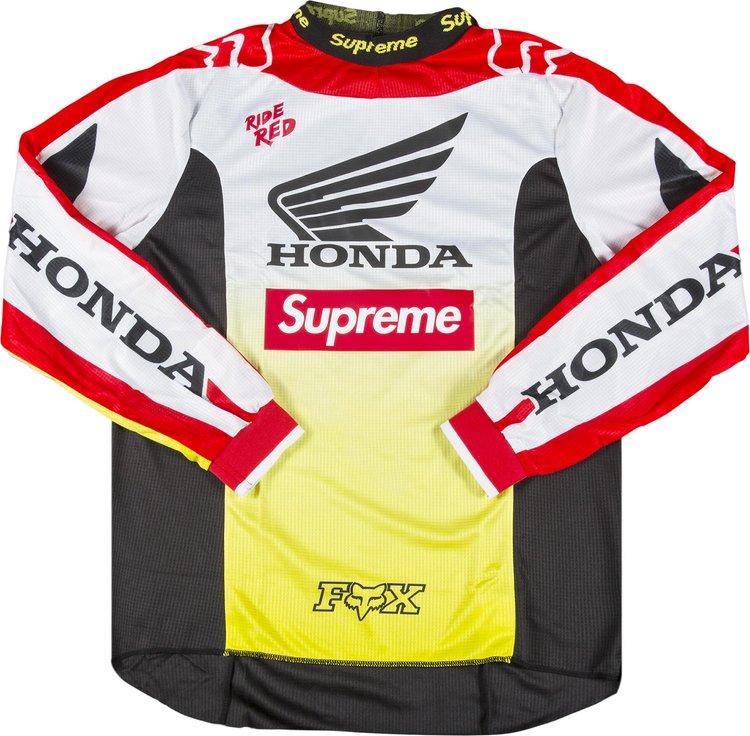 Supreme x Honda Fox Racing Moto Jersey 'Red'