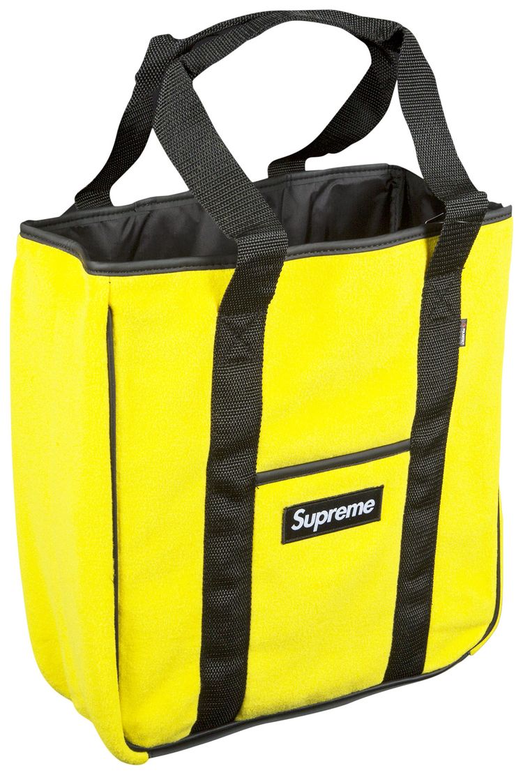 Supreme Polartec Tote Yellow