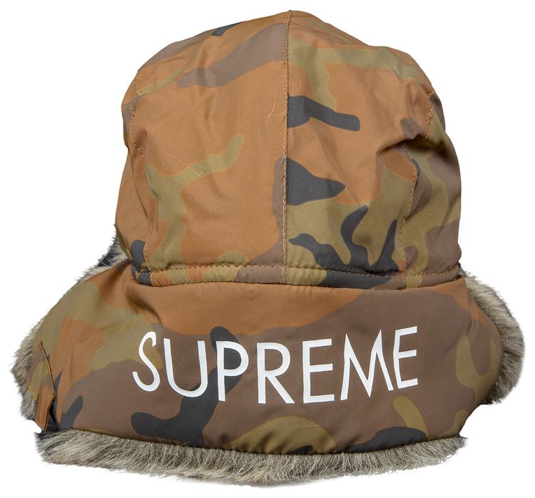 Supreme Reflective Camo Trooper Orange