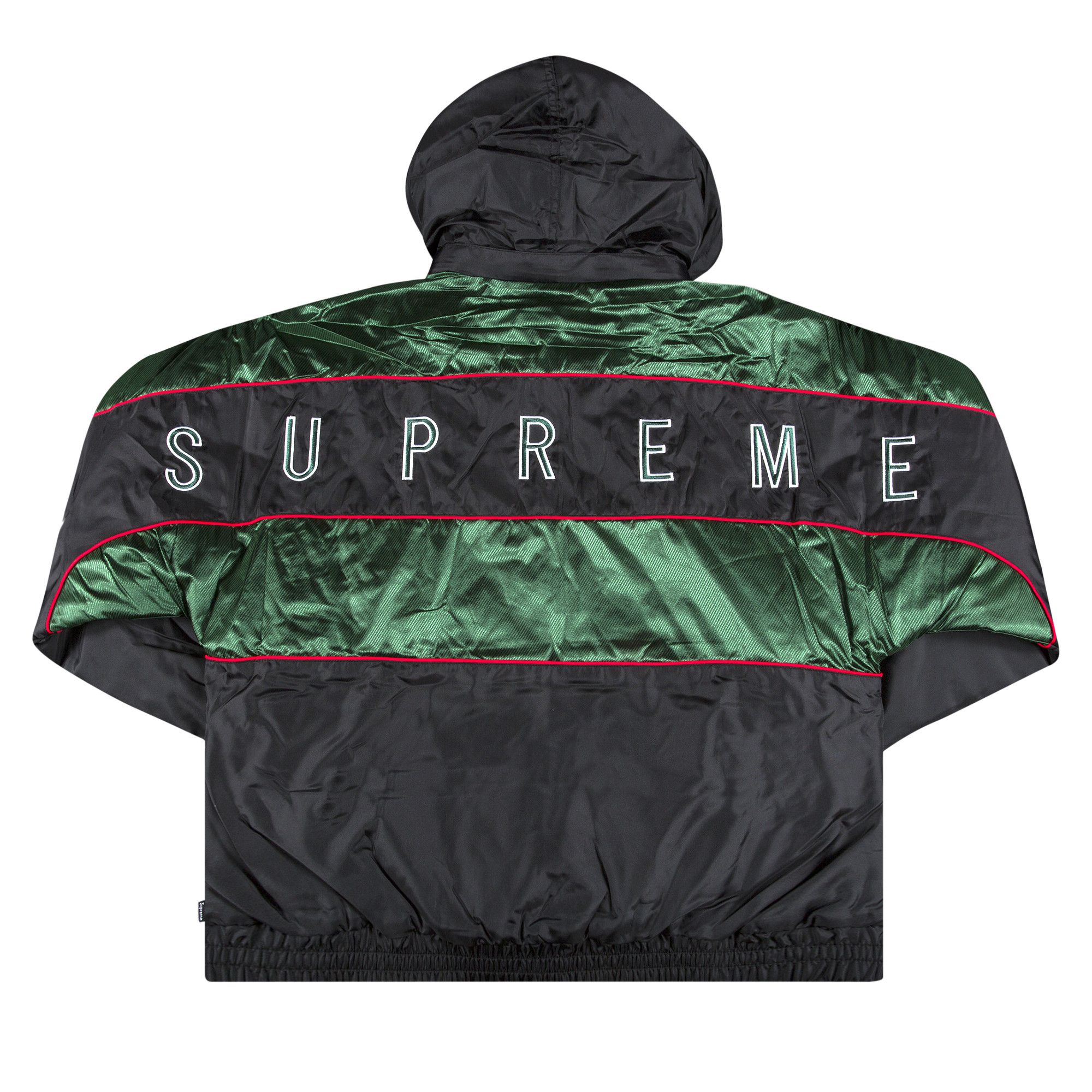 Supreme sports piping puffy jacket deals