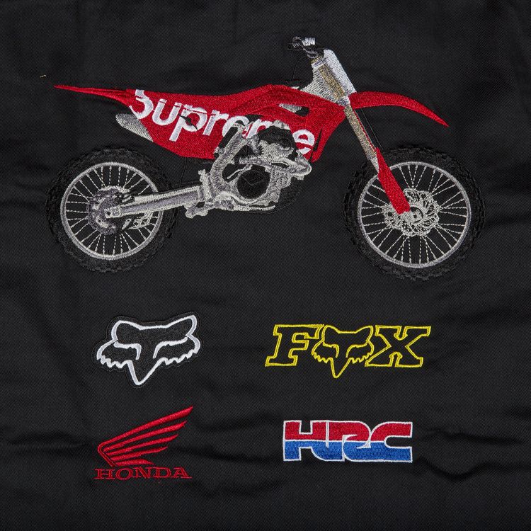 Supreme x Honda Fox Racing Work Shirt Black
