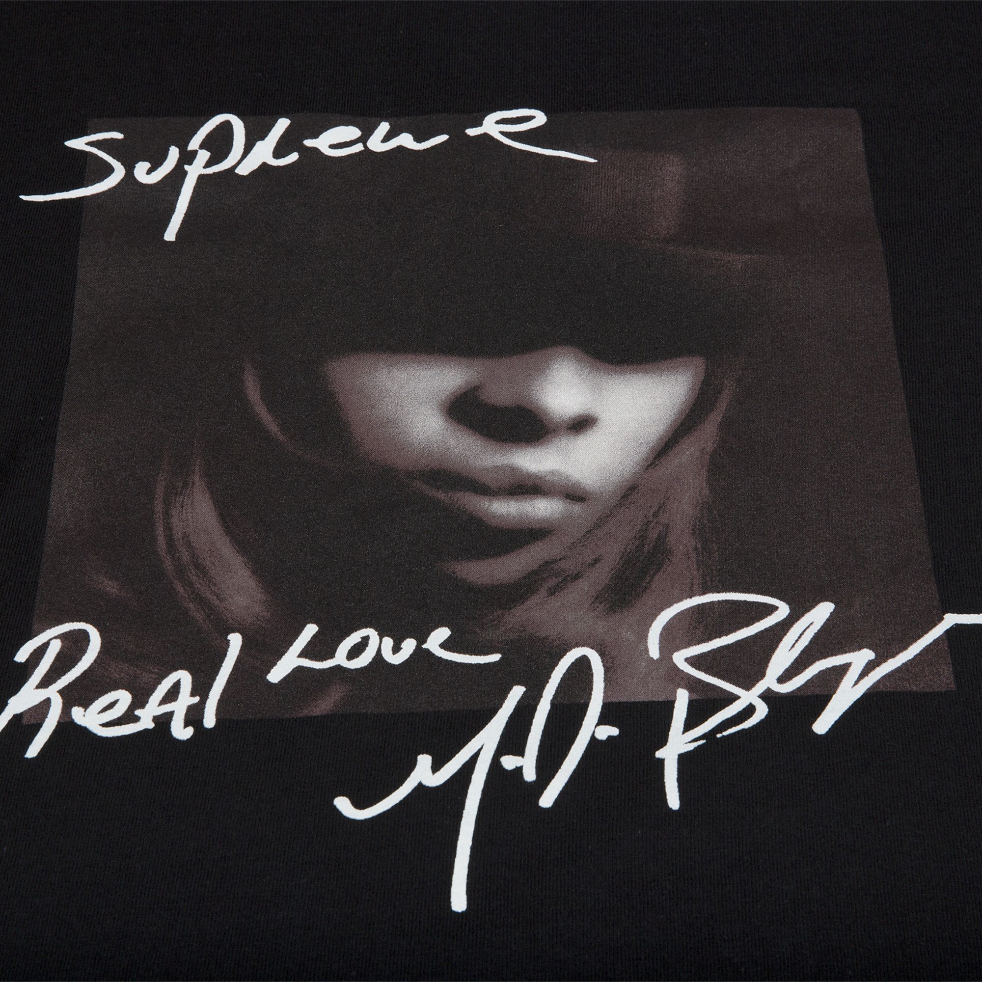 Buy Supreme Mary J. Blige T-Shirt 'Black' - FW19T23 BLACK | GOAT