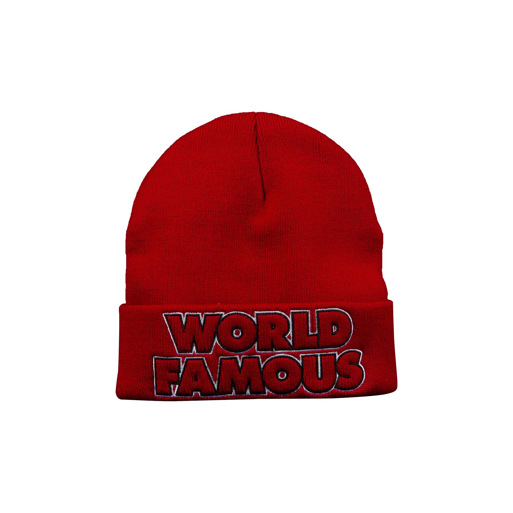 Buy Supreme Outline Beanie 'Red' - FW19BN54 RED | GOAT IT