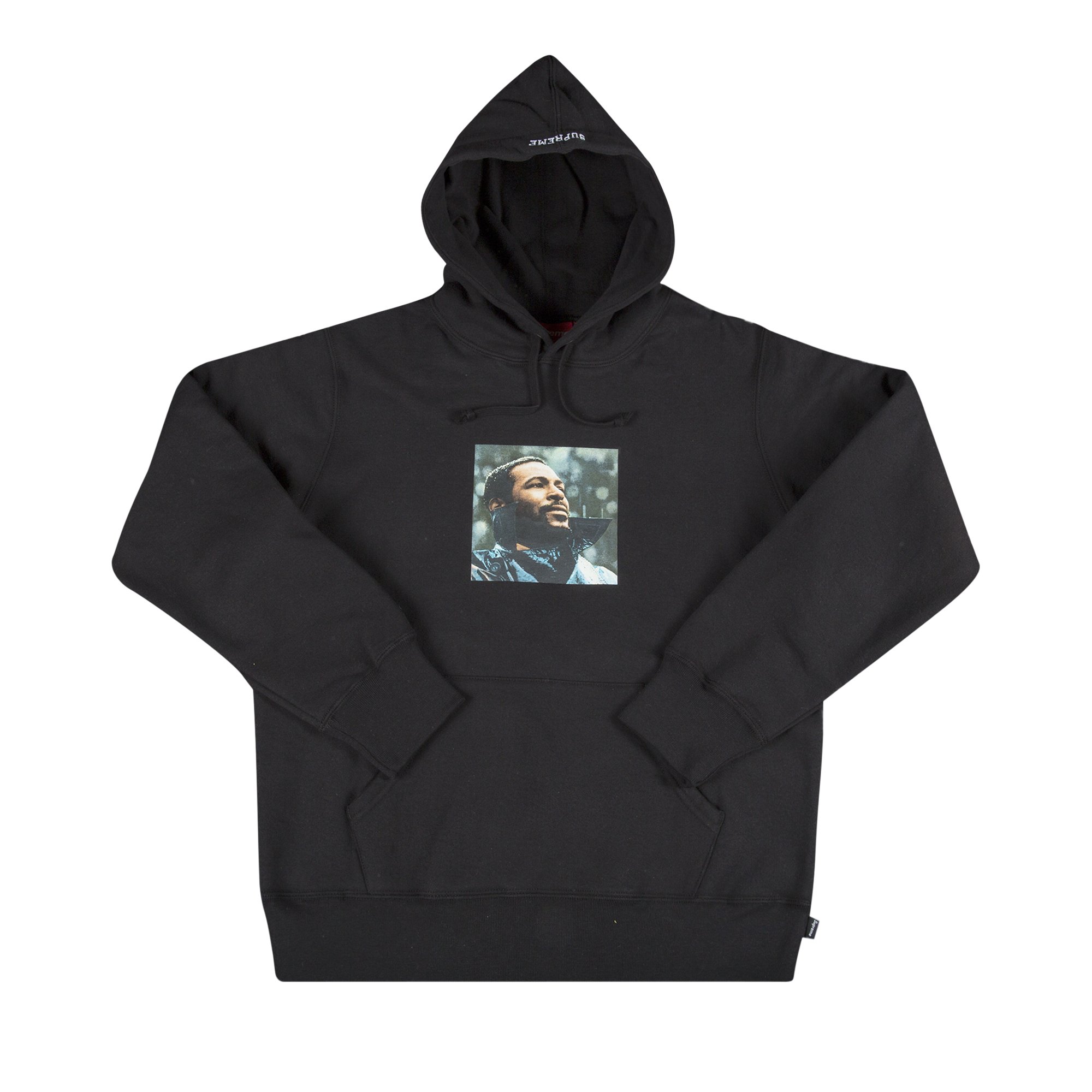 Supreme Marvin Gaye Hooded Sweatshirt 'Black'