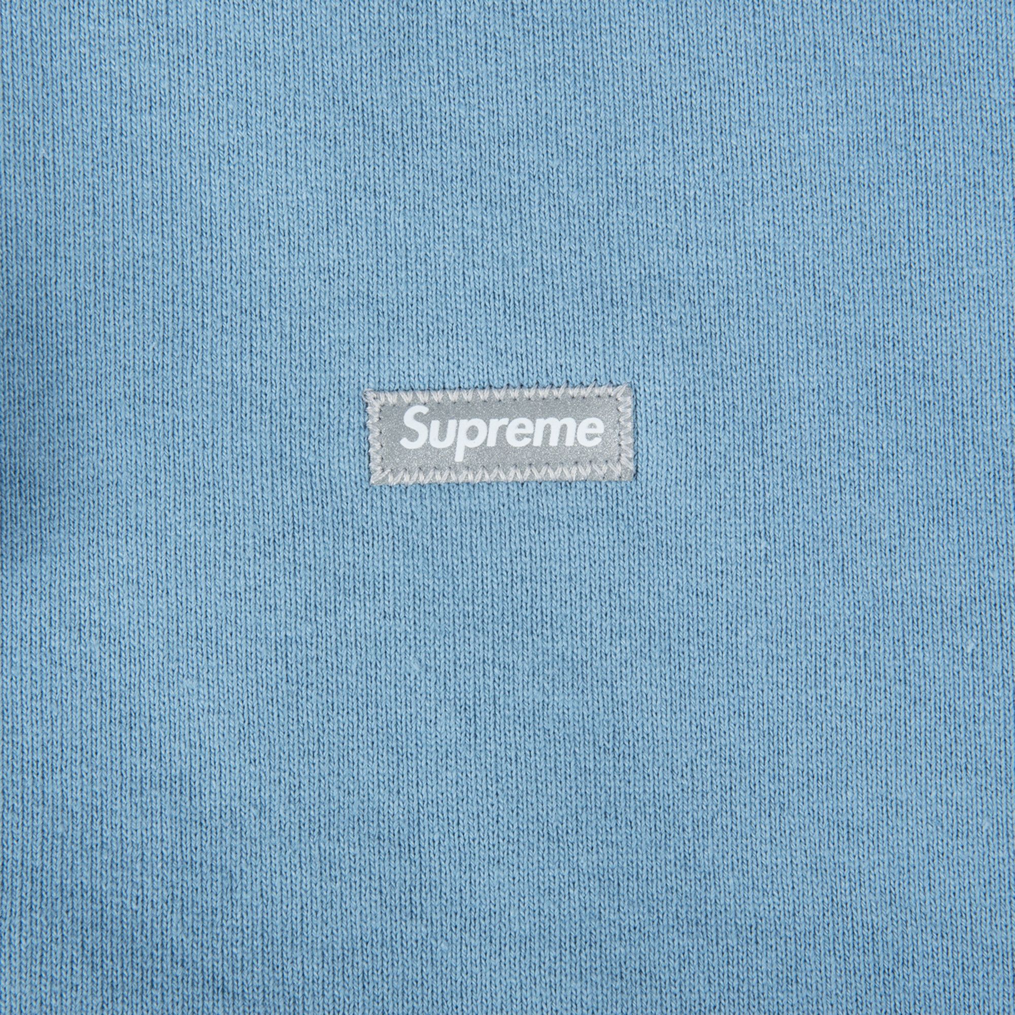 Buy Supreme Reflective Small Box Zip Up Sweatshirt 'Blue Buy Supreme Reflective Small Box Zip Up Sweatshirt 'Blue