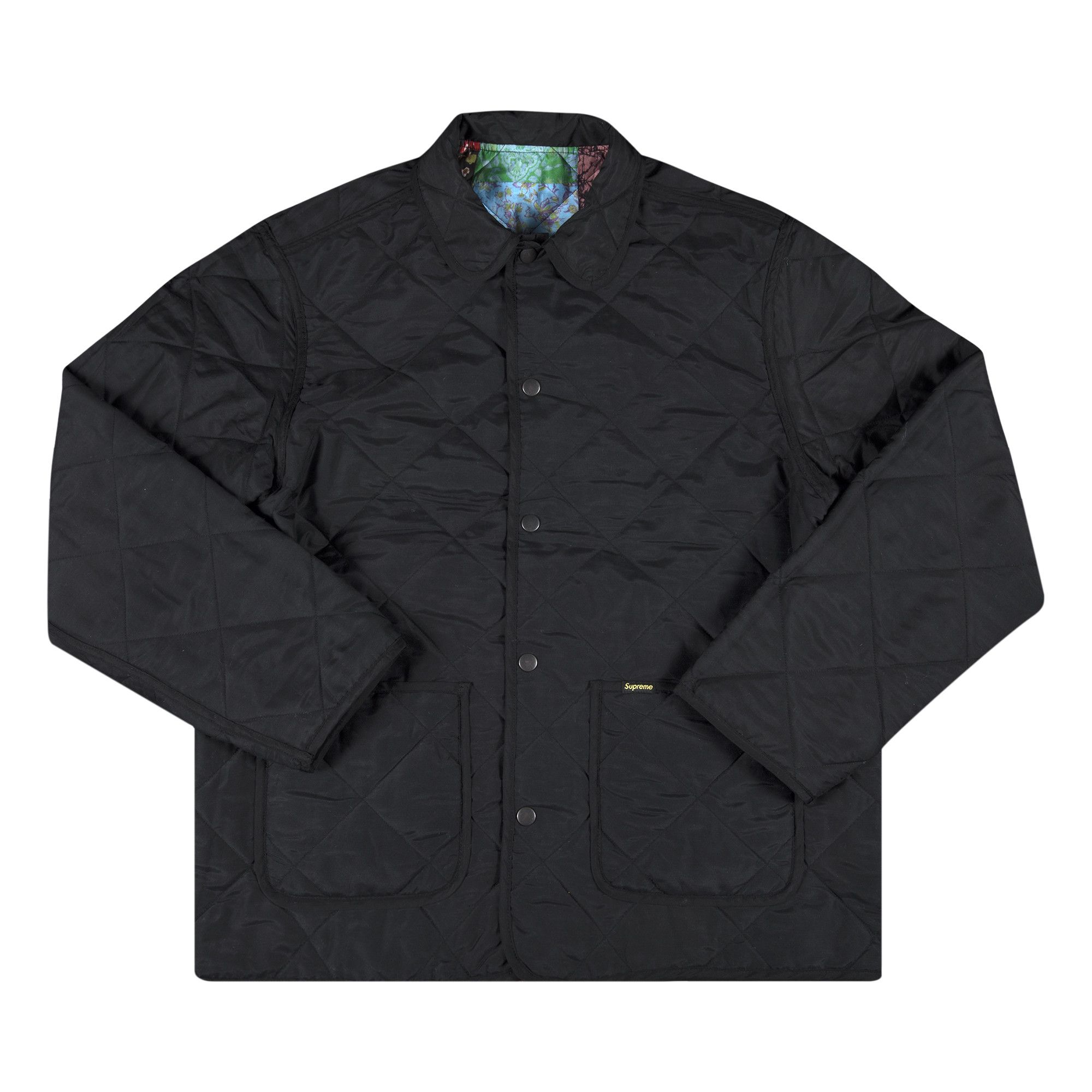 Buy Supreme Reversible Patchwork Quilted Jacket Multi SS19J94 MULTI GOAT CA