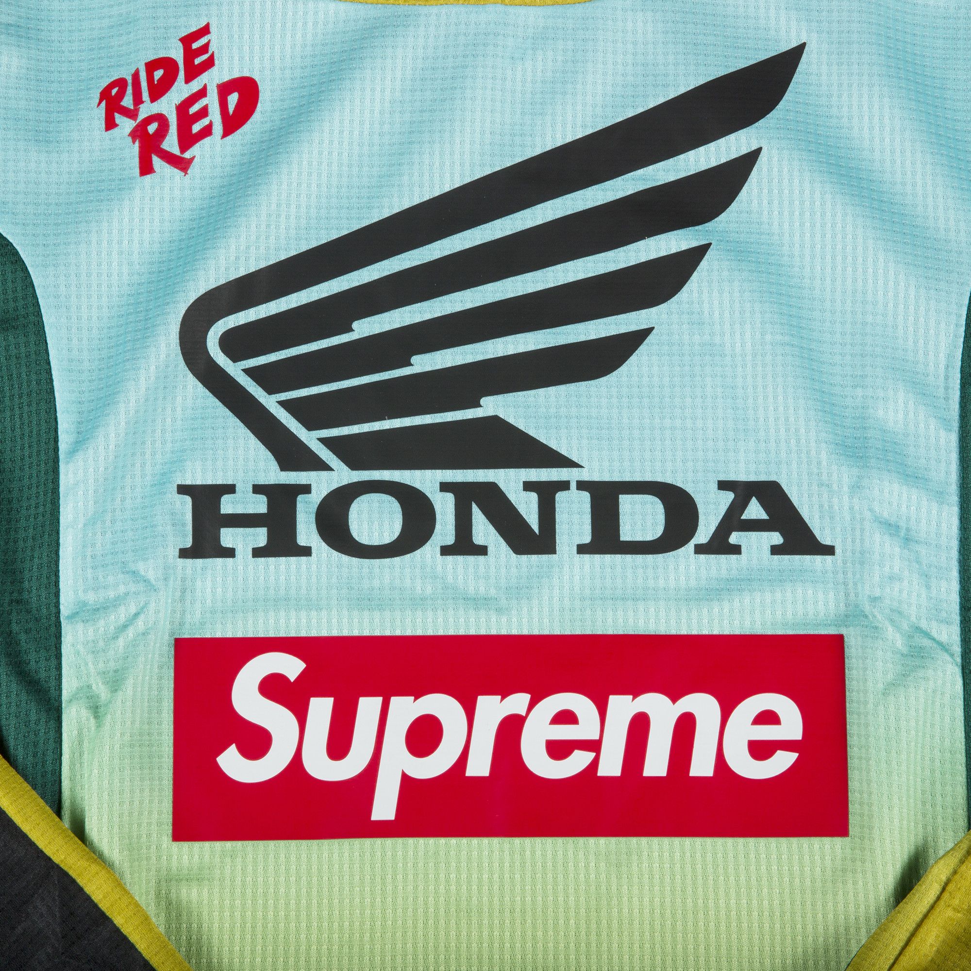 Buy Supreme x Honda Fox Racing Moto Jersey 'Moss' - FW19KN3
