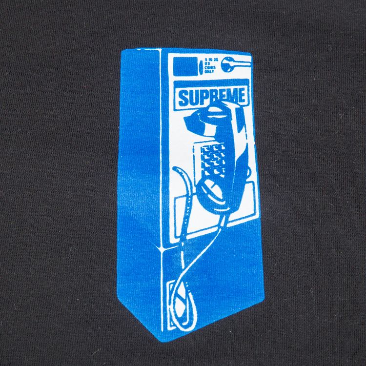 Supreme Payphone T Shirt Black