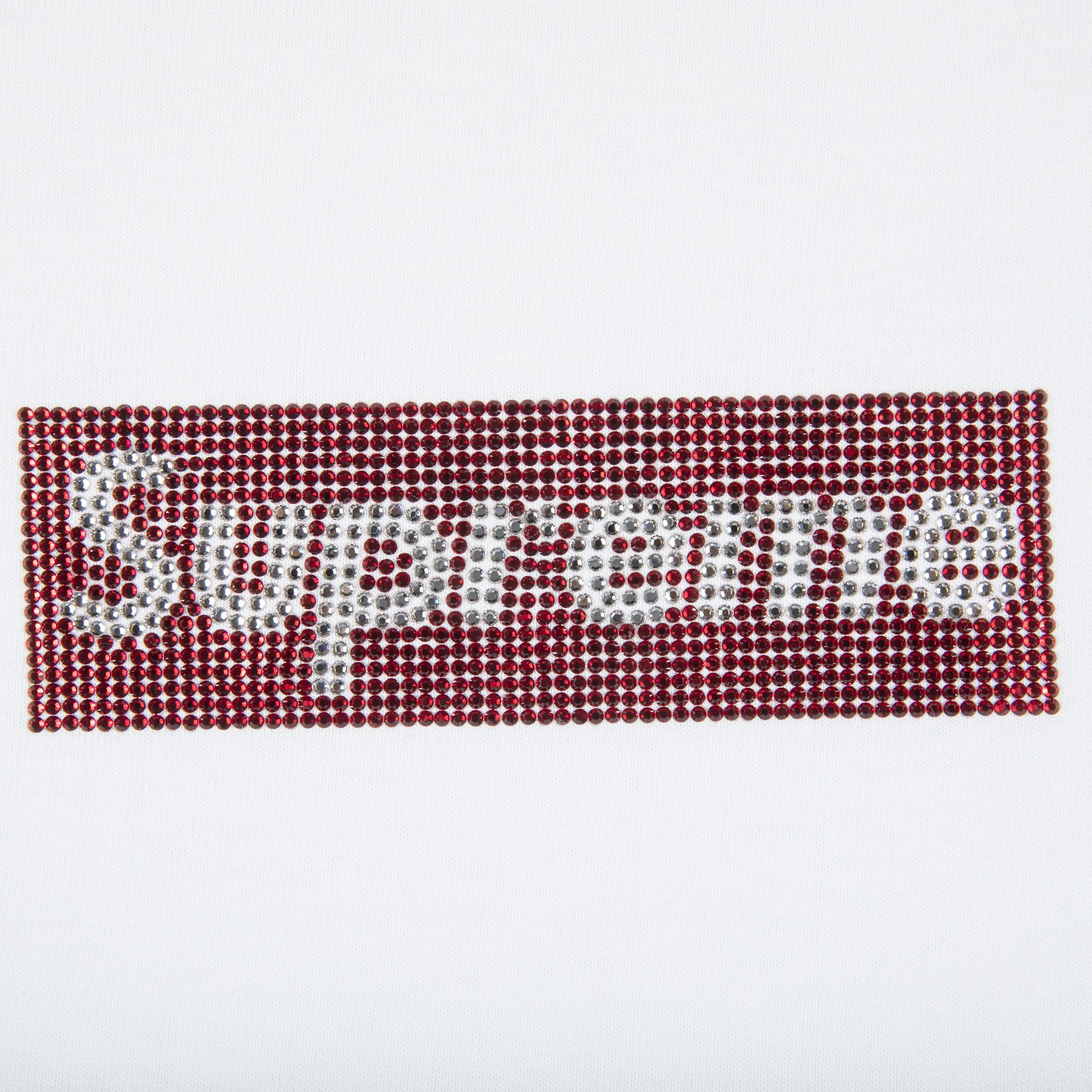 Buy Supreme x Swarovski Box Logo T-Shirt 'White' - SS19T1